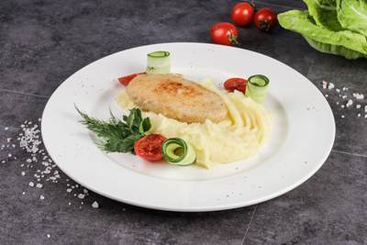 Зразы куриные с сыром: купить по цене 250.00, вес: 167 Зразы куриные с сыром