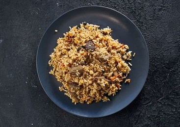 Плов из говядины : купить по цене 330.00, вес: 300 Плов из говядины