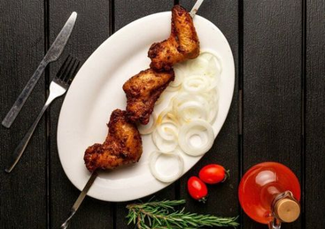 Куриные крылышки шашлык