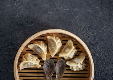 Гедза с курицей и креветкой: купить по цене 390.00, вес: 333 Гедза с курицей и креветкой