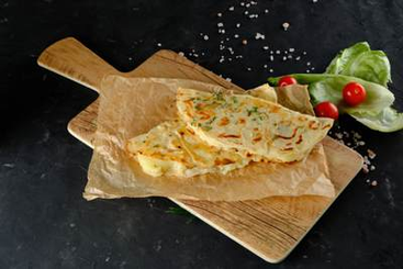 Кыстыбы с картофелем и грибным жульеном: купить по цене 180.00, вес: 210 Кыстыбы с картофелем и грибным жульеном