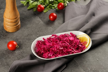 Капуста красная в маринаде 150г: купить по цене 150.00, вес: 150 Капуста красная в маринаде 150г