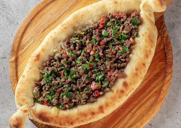 Пиде с мясом: купить по цене 2300.00, вес: 350 Пиде с мясом