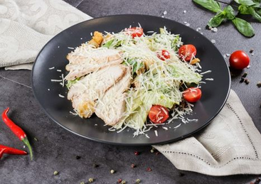 Цезарь с курицей: купить по цене 220.00, вес: 4470 Цезарь с курицей