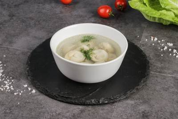 Пельмени с бульоном : купить по цене 230.00, вес: 359 Пельмени с бульоном