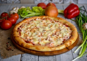 "Гавайская" пицца 33 см: купить по цене 550.00, вес: 675 "Гавайская" пицца 33 см
