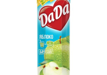 Сок DaDa 0.2 л.: купить по цене 400.00, вес: 1000 Сок DaDa 0.2 л.