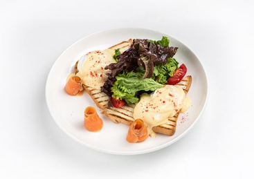 Клаб сендвич с фри: купить по цене 2290.00, вес: 452 Клаб сендвич с фри