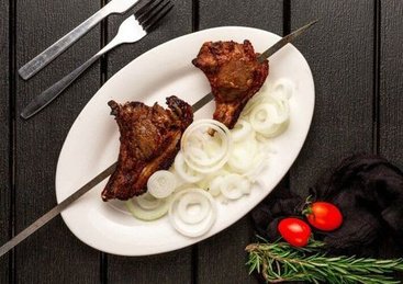 Баранина антрекот шашлык