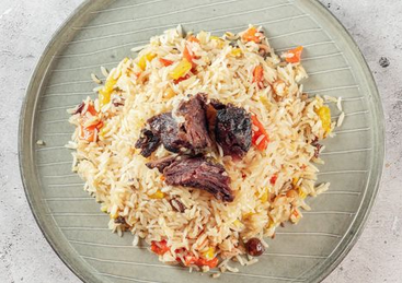 Плов праздничный: купить по цене 2400.00, вес: 400 Плов праздничный